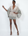 BCBG Max Azria Clothing XXS Printed Flowy Romper