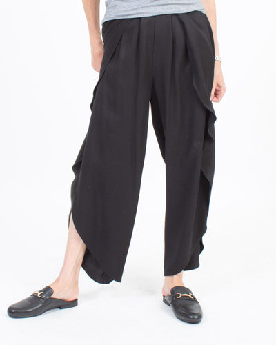 BCBG Max Azria Clothing XXS Tulip-Style Palazzo Pants