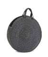 Beach Gold Bags One Size Woven Round Bag
