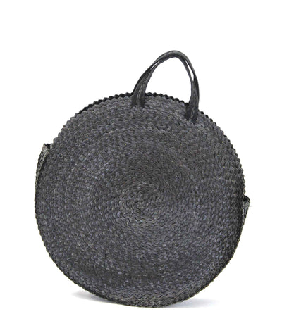 Beach Gold Bags One Size Woven Round Bag
