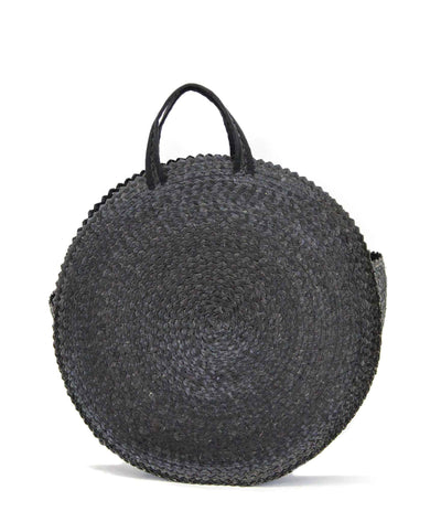 Beach Gold Bags One Size Woven Round Bag