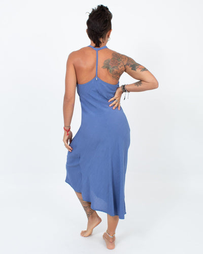 Beach Gold Clothing Medium Bias Cornflower Dress