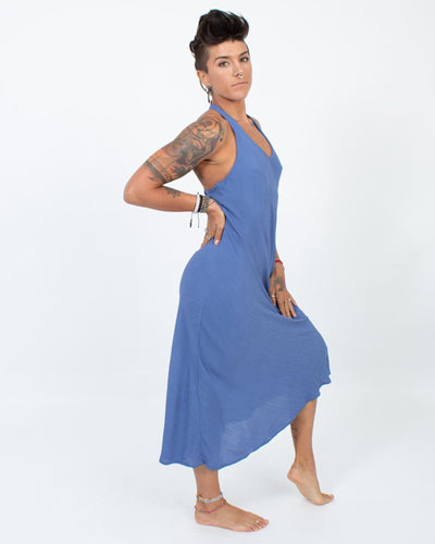 Beach Gold Clothing Medium Bias Cornflower Dress