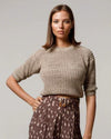 Beach Gold Clothing Medium Knitted Top