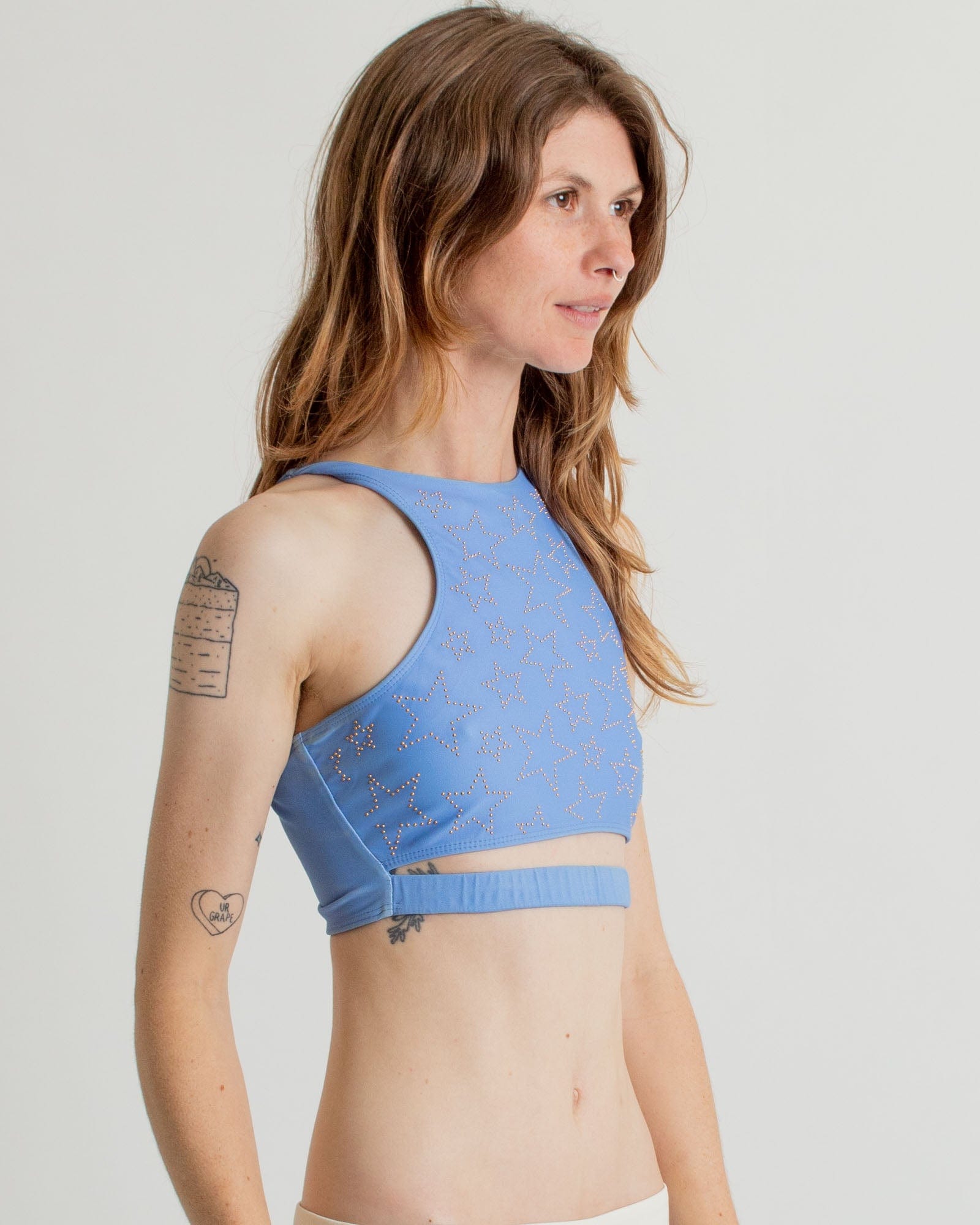 Star Bedazzled Sports Bra - The Revury