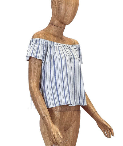 Bella Dahl Clothing Small Off the Shoulder Striped Top