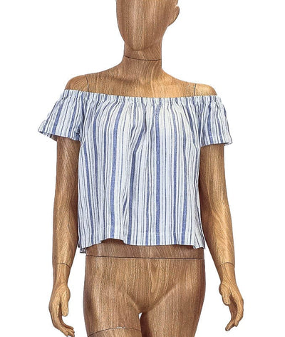 Bella Dahl Clothing Small Off the Shoulder Striped Top