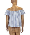Bella Dahl Clothing Small Off the Shoulder Striped Top