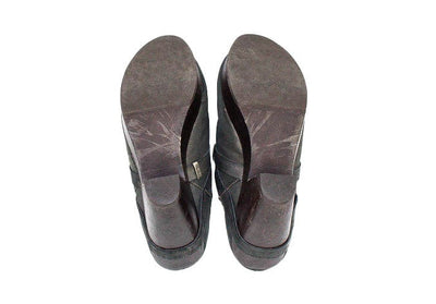 Bernardo Shoes Small Shearling Platform Clogs