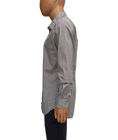 Bevilacqua Clothing Large Striped Button Down