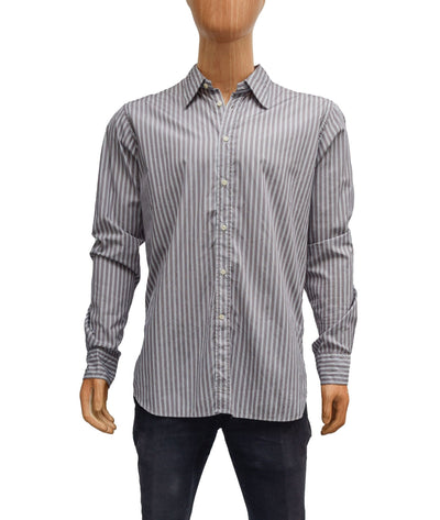 Bevilacqua Clothing XL Striped Button Down