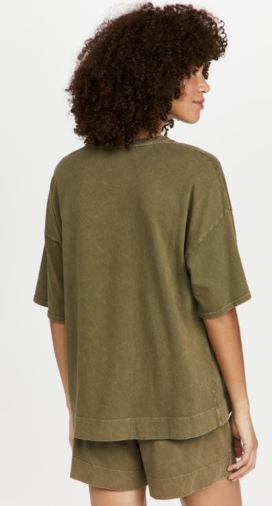Beyond Yoga Clothing Small "Sweat Set Tee and Short" Set