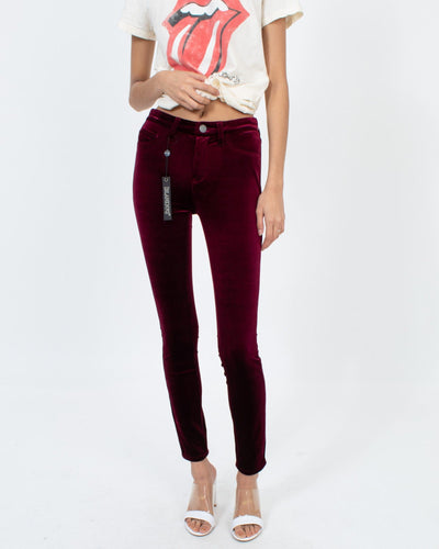 BLANKNYC Clothing XS | US 25 "Cry Baby" Velvet Pant