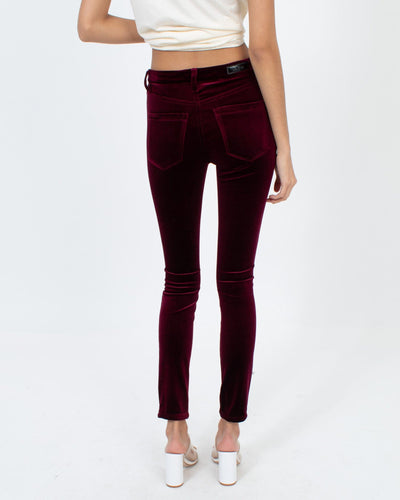 BLANKNYC Clothing XS | US 25 "Cry Baby" Velvet Pant