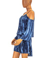 Blue Life Clothing Small Open Shoulder Mini Dress
