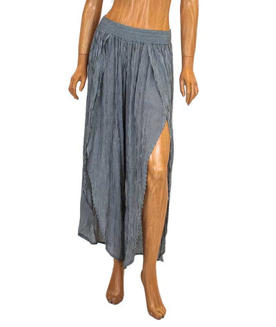 Blue Life Clothing XS Stripe Deep Slit Culottes