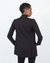 Bobi Clothing XS Striped Black Blazer