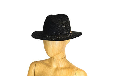 Bone By Dawn Accessories One Size Black Wide Brim Hat
