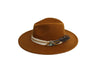 Bone By Dawn Accessories One Size Camel Colored Wide Brim Hat