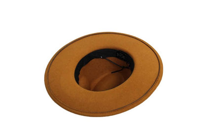 Bone By Dawn Accessories One Size Camel Colored Wide Brim Hat