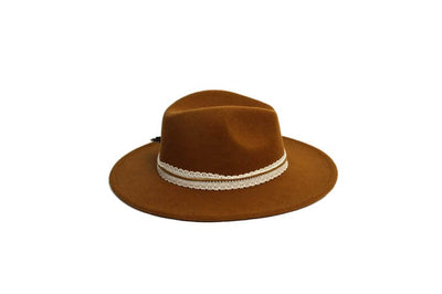 Bone By Dawn Accessories One Size Camel Colored Wide Brim Hat