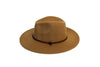 Bone By Dawn Accessories One Size Light Brown Wide Brim Hat