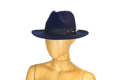 Bone By Dawn Accessories One Size Navy Wide Brim Hat