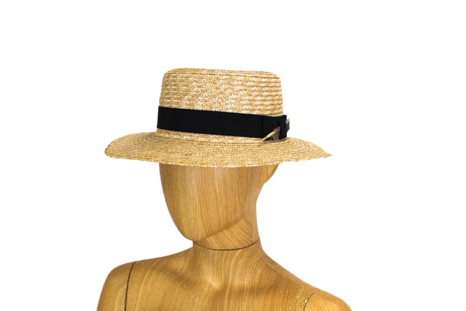 Bone By Dawn Accessories One Size Panama Straw Sunhat
