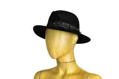 Bone By Dawn Accessories One Size Splattered Wool Fedora