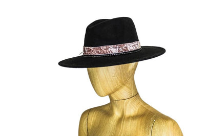 Bone By Dawn Accessories One Size Wool Wide Brim Hat
