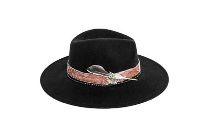 Bone By Dawn Accessories One Size Wool Wide Brim Hat