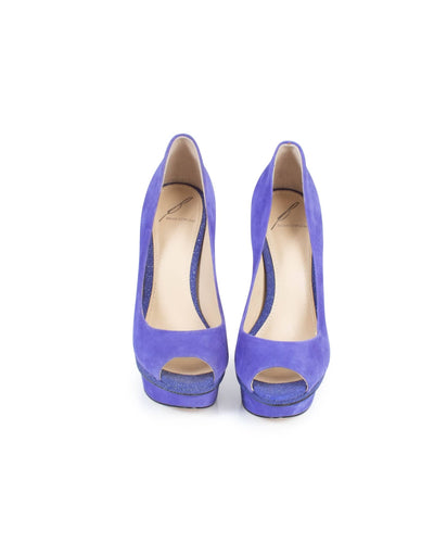 Brian Atwood Shoes Small | US 6.5 "Florencia" Suede Heels