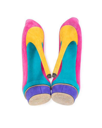 Brian Atwood Shoes Small | US 7 Colorblock High Heels