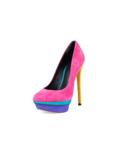 Brian Atwood Shoes Small | US 7 Colorblock High Heels