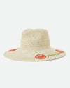 Brixton Accessories XS "Johanna Embroidered" Straw Hat