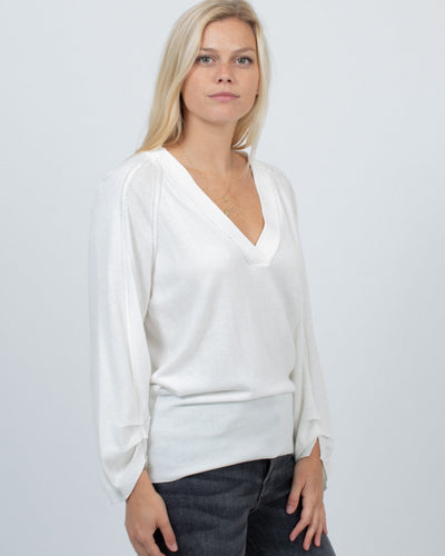 Brochu Walker Clothing Small V-Neck Pullover Sweater