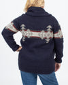 BSBEE Clothing Large Wool Long Cardigan