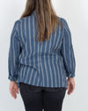 BSBEE Clothing Medium Cotton Striped Blazer