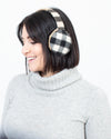 Burberry London Accessories One Size Plaid Ear Muffs