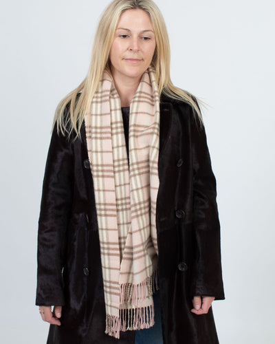 Burberry London Accessories One Size Plaid Rectangle Scarf