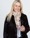 Burberry London Accessories One Size Plaid Rectangle Scarf