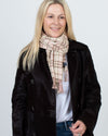 Burberry London Accessories One Size Plaid Rectangle Scarf