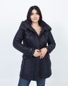 Burberry London Clothing Medium Navy Diamond Quilted Jacket