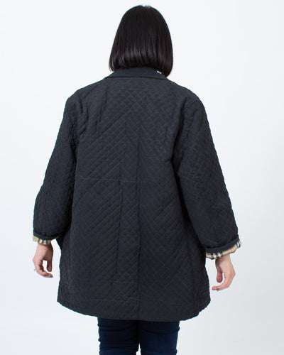 Burberry London Clothing Medium | US 8 Black Diamond Quilted Jacket