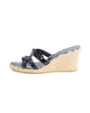 Burberry London Shoes Large | US 10 Patent Strap Espadrille Wedges