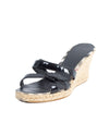 Burberry London Shoes Large | US 10 Patent Strap Espadrille Wedges