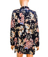 byTiMo Clothing Large Satin Button Up with Masked Buttons