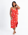 C/Meo Collective Clothing Medium Printed Red Dress