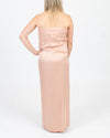 Cali by Cali Dreaming Clothing Small Blush Satin Strapless Dress