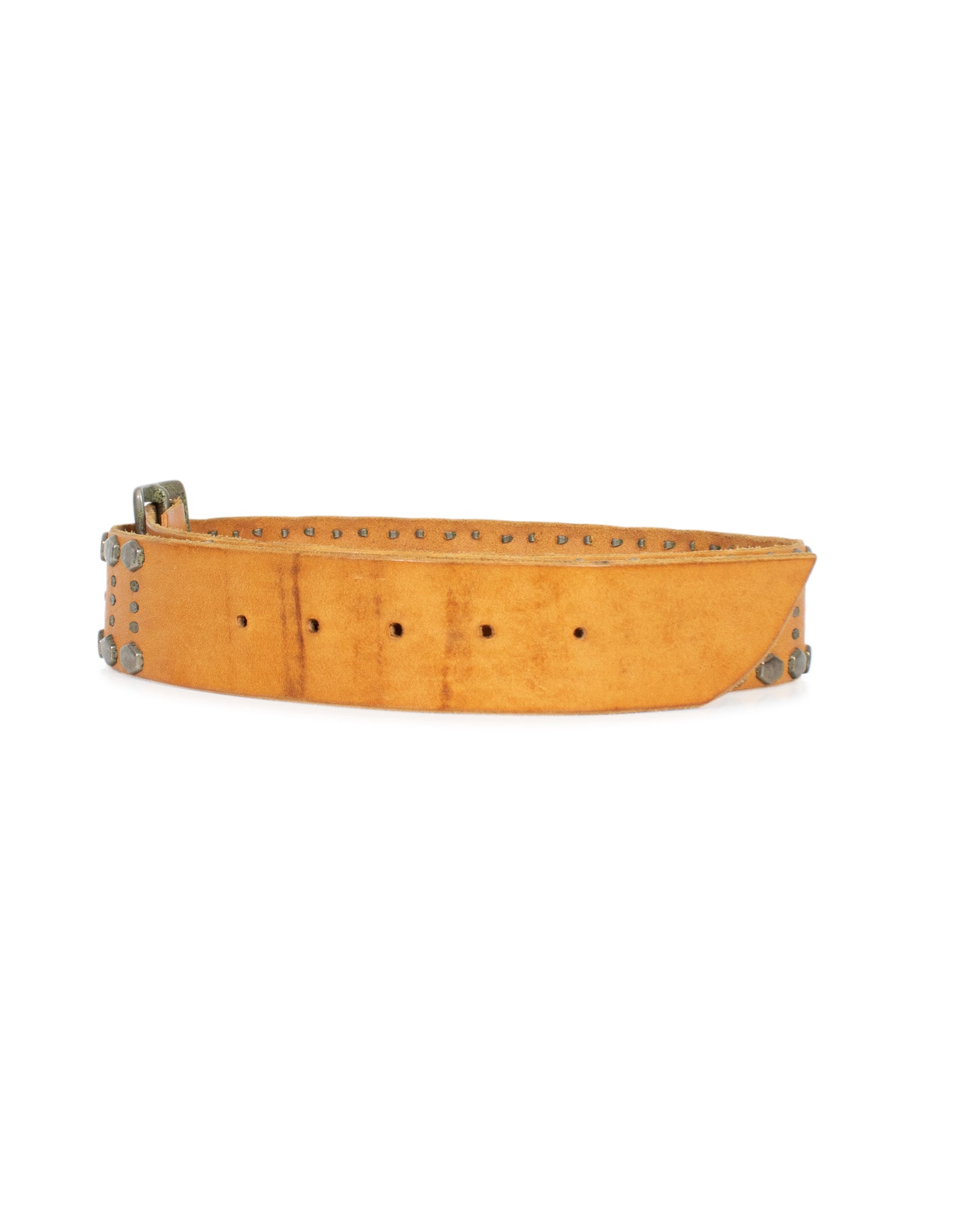 Calleen Cordero Accessories One Size Studded Leather Belt